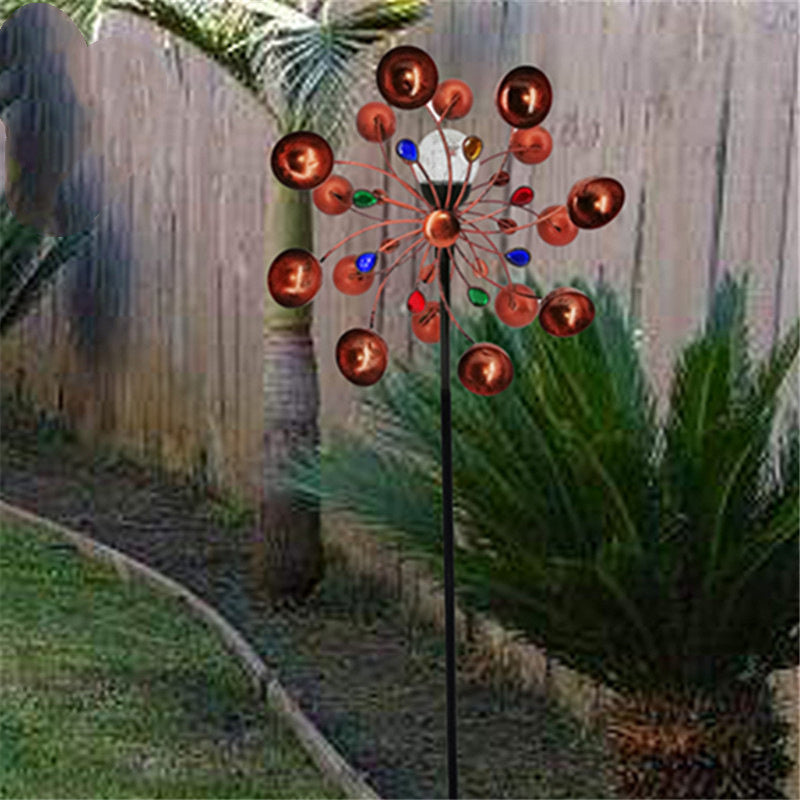 Metal Crafts Garden Plug-in Courtyard Outdoor - One Red Hill